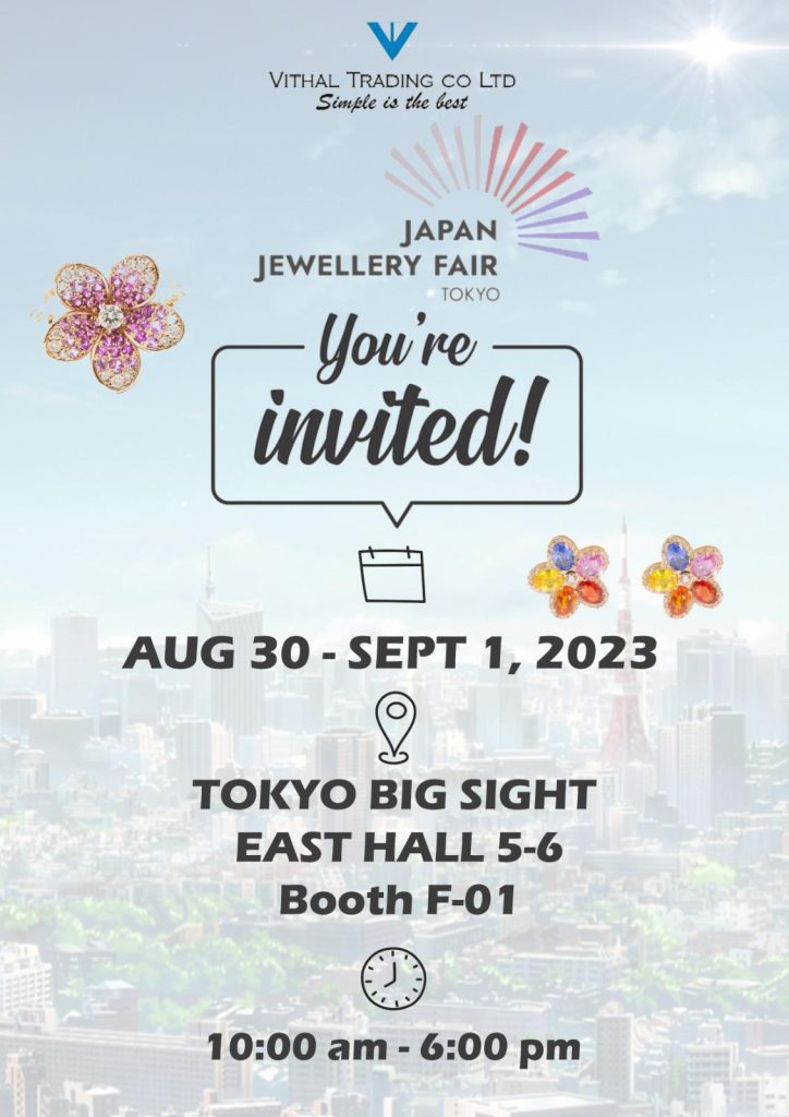 Japan Jewellery Fair Vithal Trading Co. Ltd